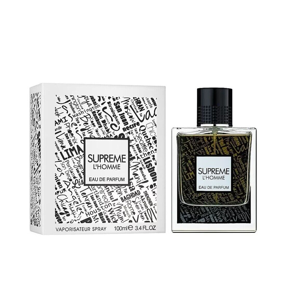 Fragrance World Supreme L'homme Eau De Parfum 100ml For Men