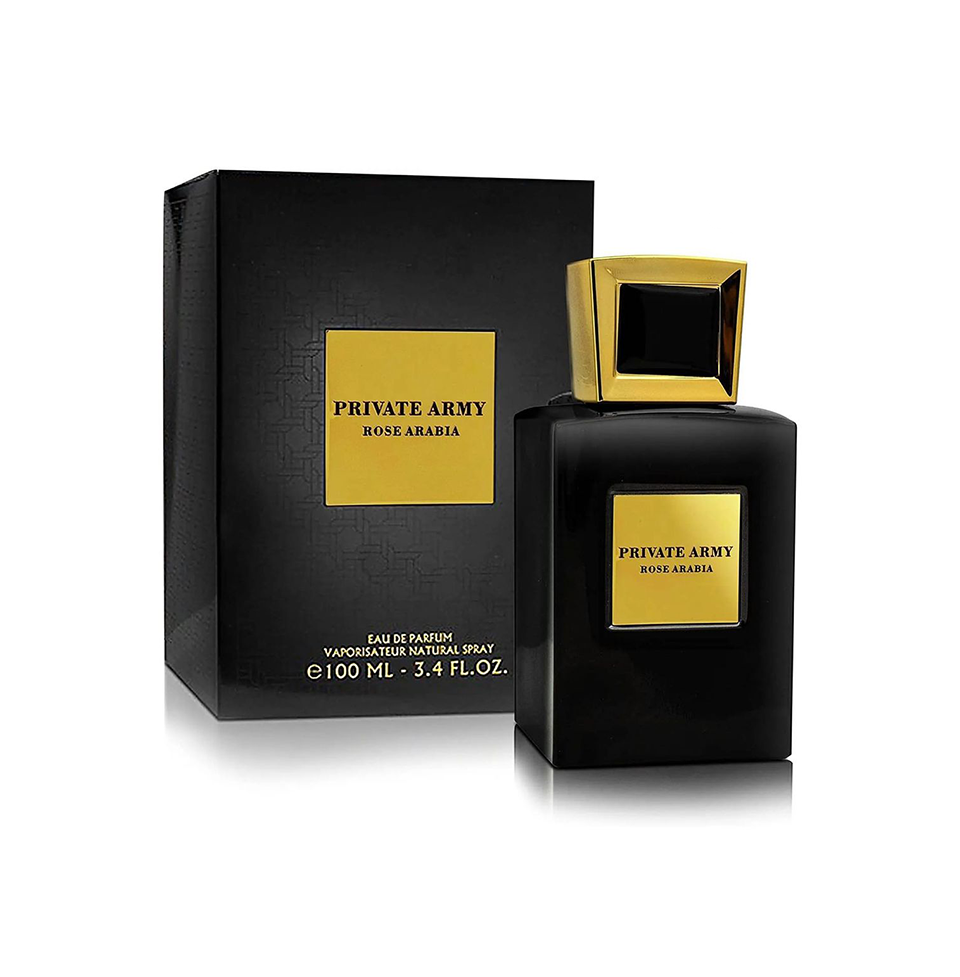Fragrance World Private Army Rose Arabia 100 ml Eau De Parfum For Men & Women