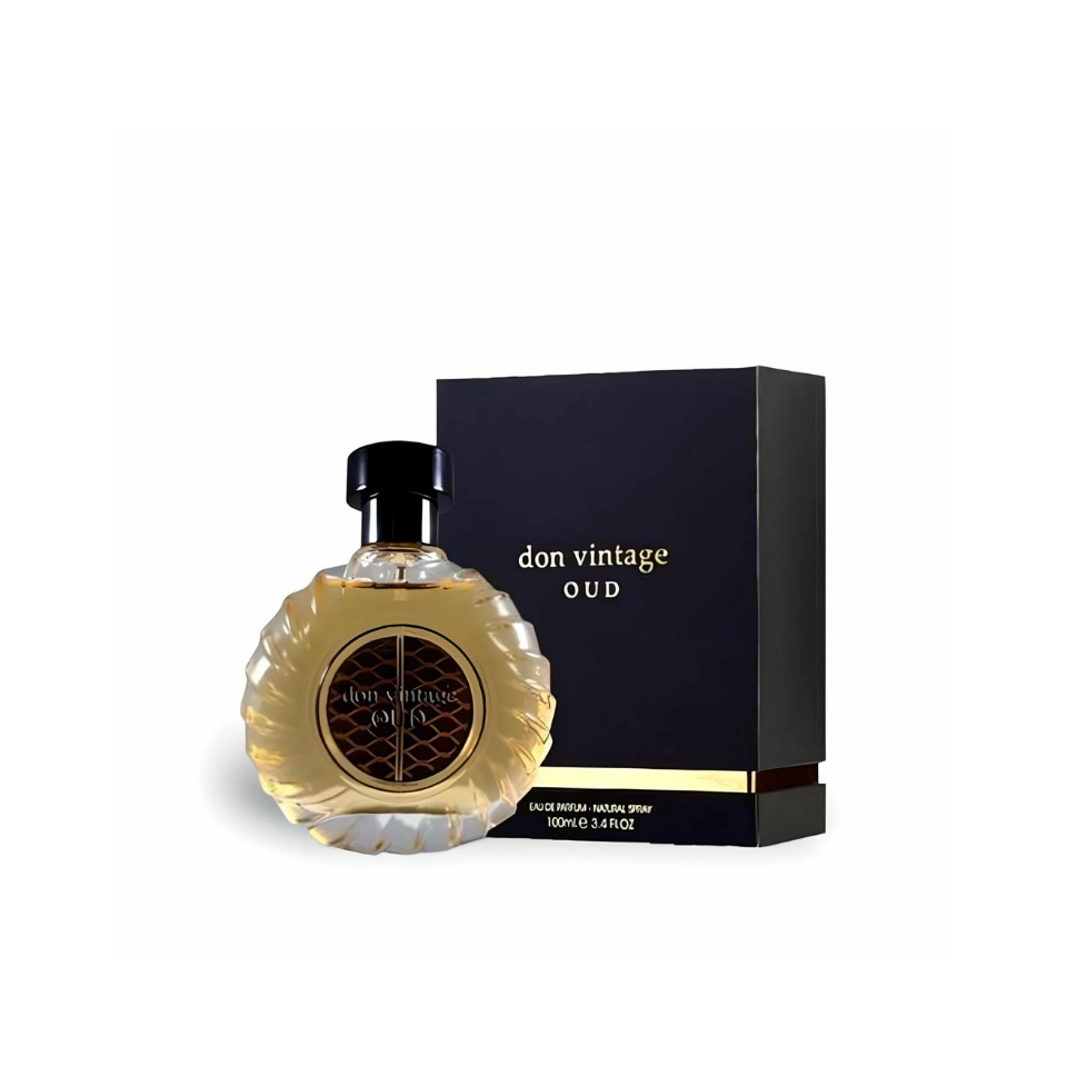Fragrance World Don Vintage Oud Eau De Parfum 100ml For Men