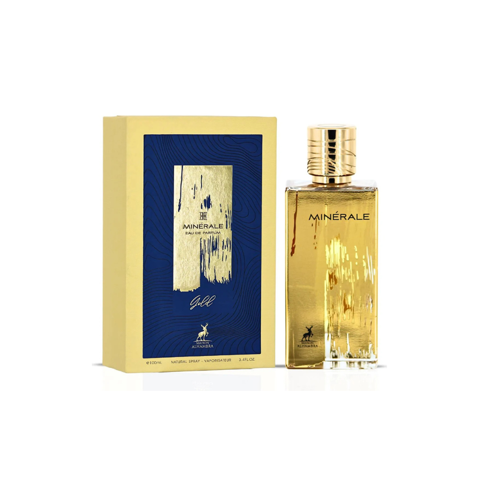 Maison Alhambra Minerale Gold Eau De Parfum 100ml For Man & Woman Maison Alhambra Minerale Gold Eau De Parfum 100ml For Man & Woman