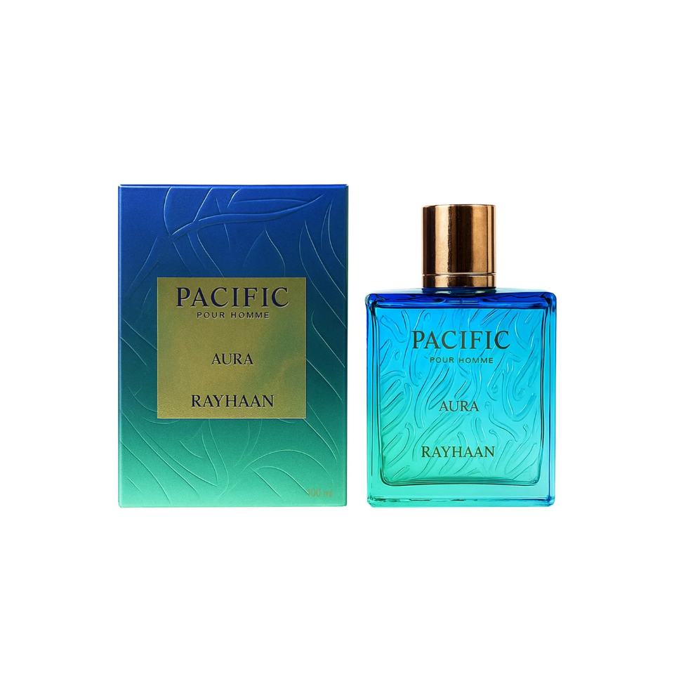 Rayhaan Pacific Aura Eau De Parfum 100ml For Men | Rayhaan