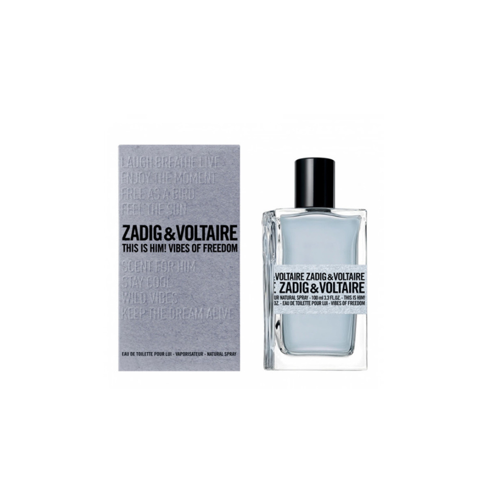 Zadig Voltaire THIS IS HIM! Vibes of Freedom Eau De Toilette 100ml F