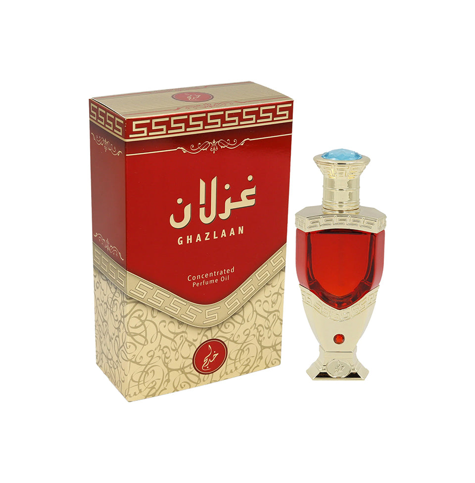 Khadlaj Ghazlaan Concentrated Perfume Oil (Attar) 20ml For Men & Women