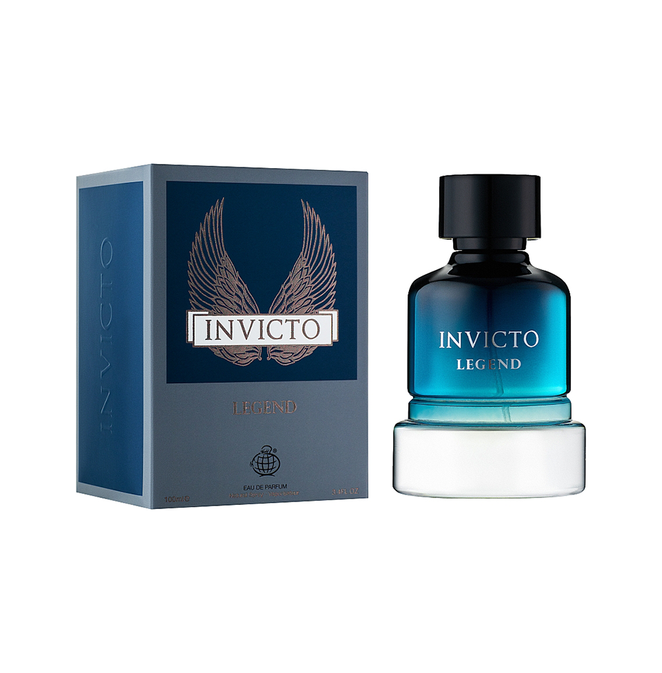 Fragrance World Invicto Legend Eau De Parfum 100ml For Men