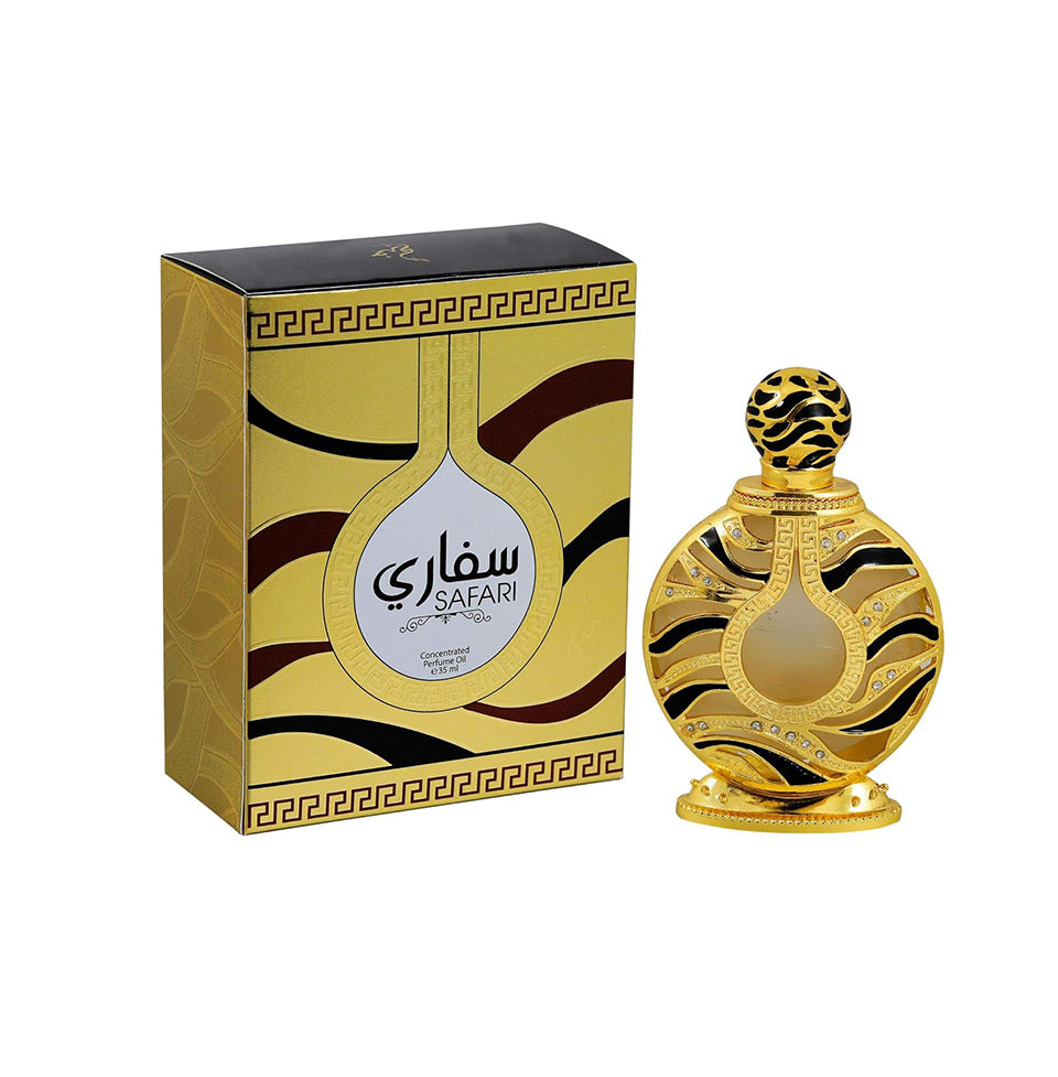 Khadlaj Safari Gold Concentrated Perfume Oil (Attar) 35ml For Men & Women