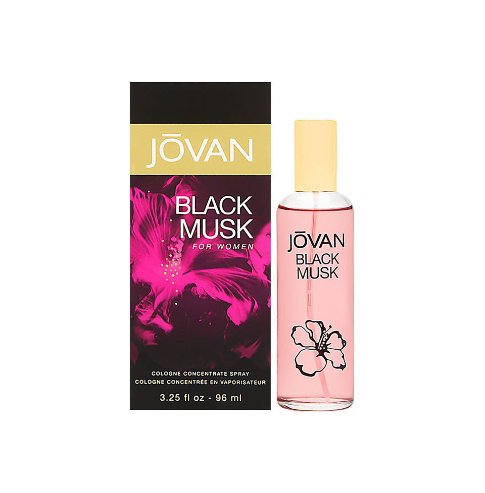 Jovan Black Musk Eau De Cologne For Women 96 ml