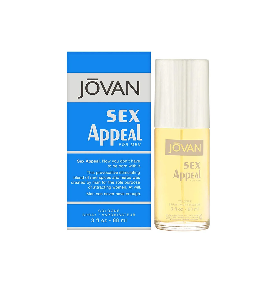 Jovan Sex Appeal Eau De Cologne For Men 88 ml