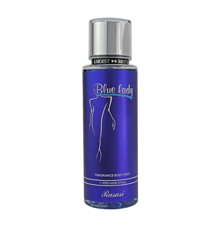 Rasasi Blue Lady Fragrance Body Mist 250ml For Women