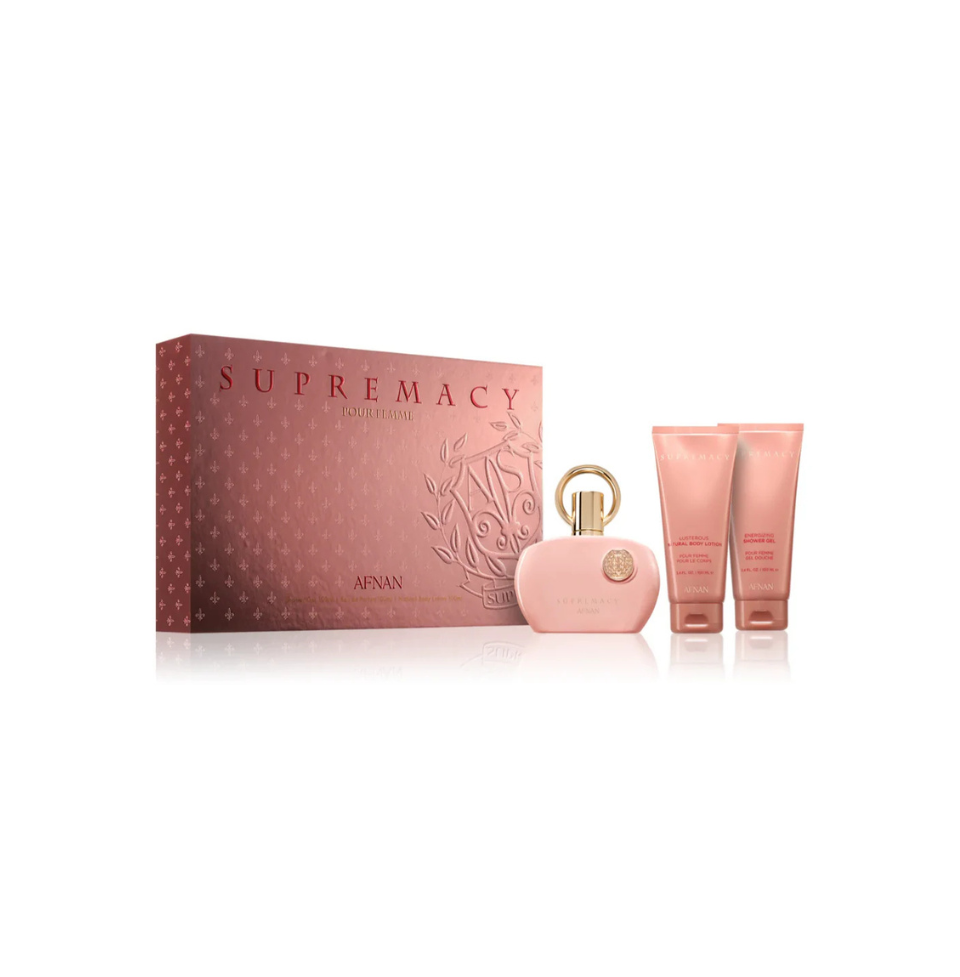 Gift Set Of Afnan Supremacy Pink For Woman | Afnan