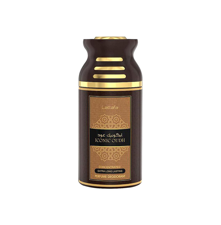 Lattafa Iconic Oudh Deodorant Spray 250ml For Men & Women