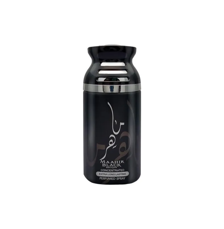 Lattafa Maahir Black Deodorant Spray 250ml For Men & Women