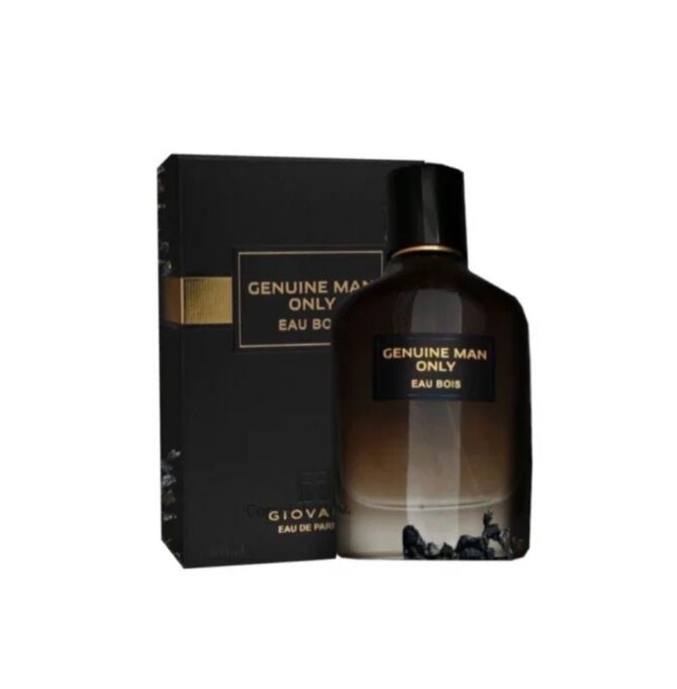 Fragrance World Genuine Man Only Eau Bois Eau De Parfum 100ml  for Men