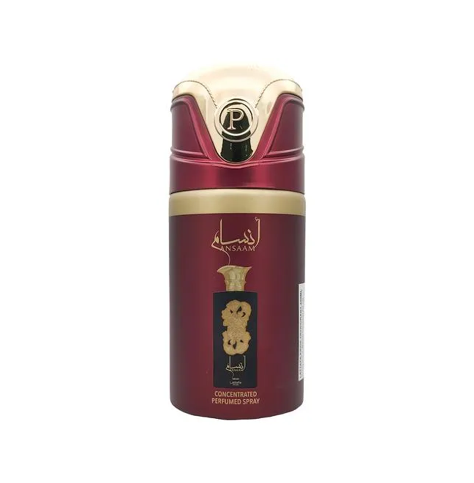 Lattafa Pride Ansaam Gold Deodorant Spray For Men & Women 250 ml