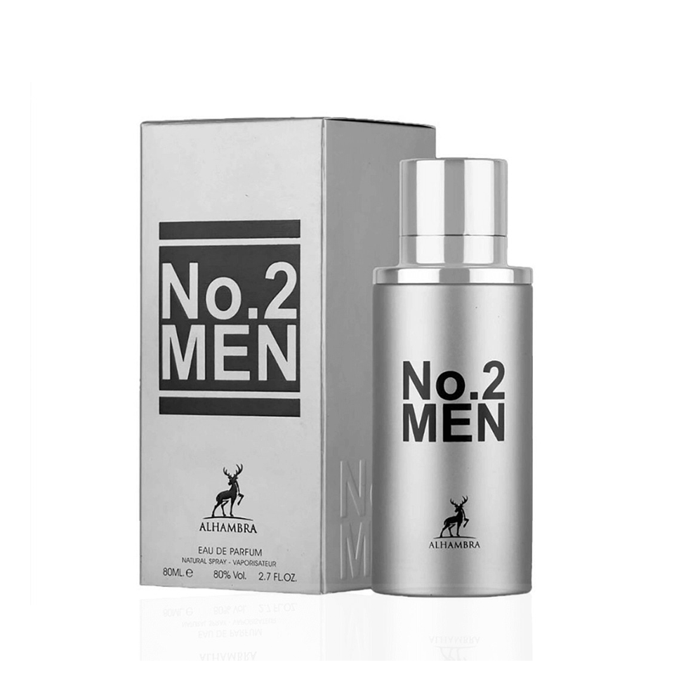 No 2 Men By Maison Alhambra 100ml EDP For Men