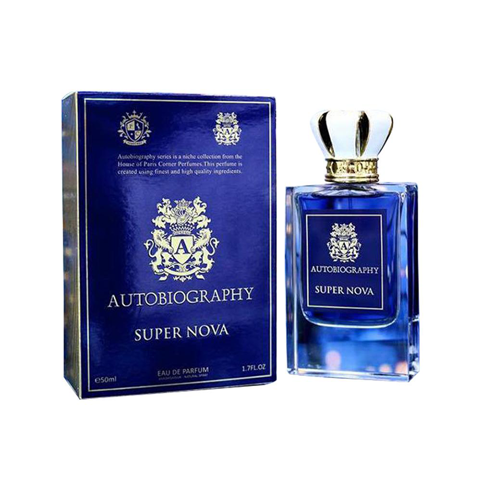 Autobiography Super Nova by paris corner  eau de parfum 50ml for men and women