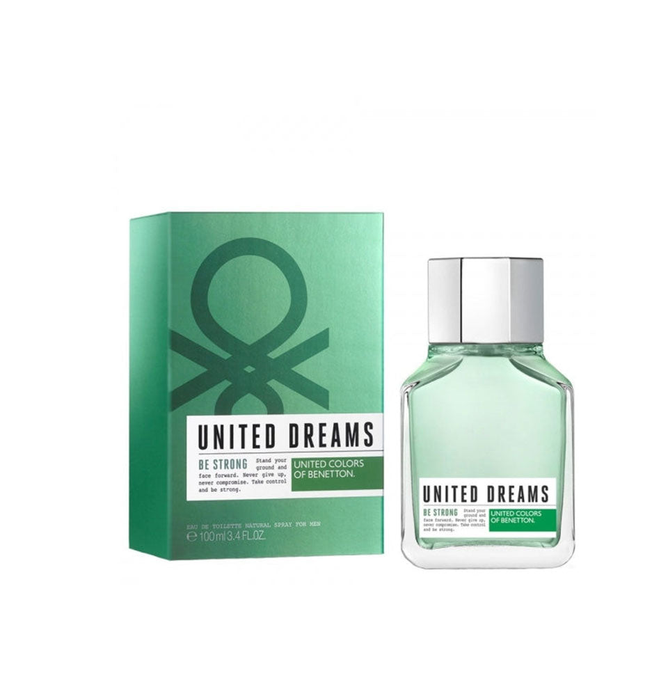 United Colors of Benetton United Dreams Be Strong EDT 100ml for Men.