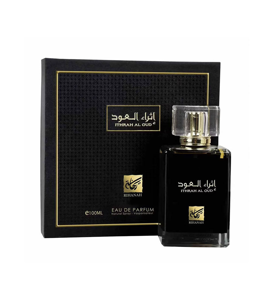 Rihanah Ithrah Al Oud Eau de Parfum 100 ml For Men And Women .