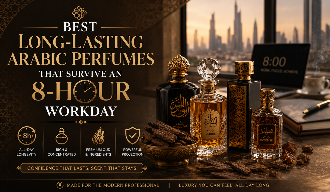 Best Long-Lasting Arabic Perfumes That Survive an 8-Hour Workday
