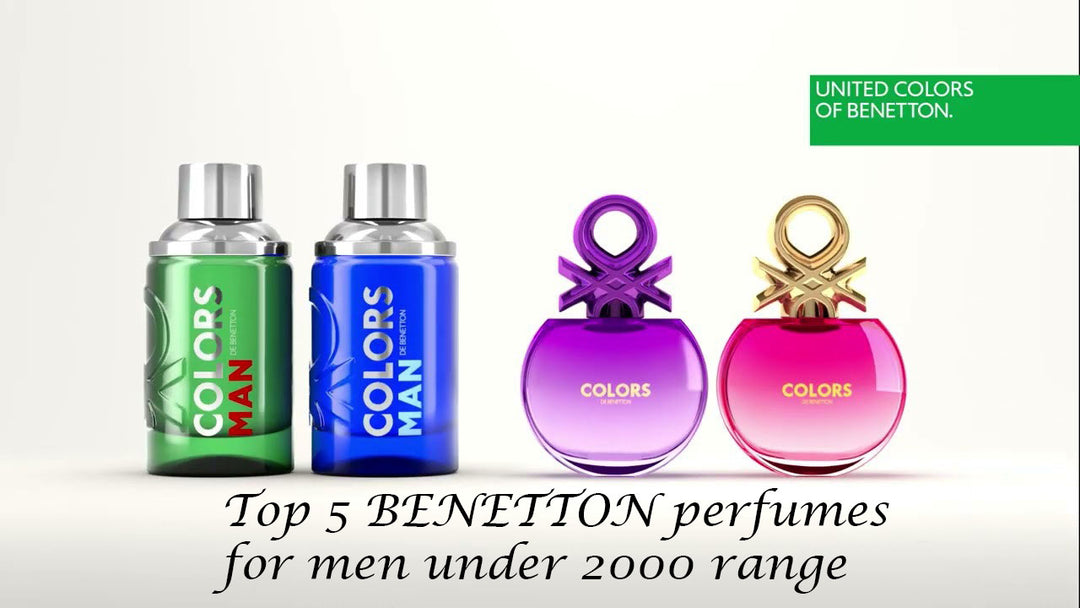 Top 5 BENETTON perfumes for men under 2000 range in 2023