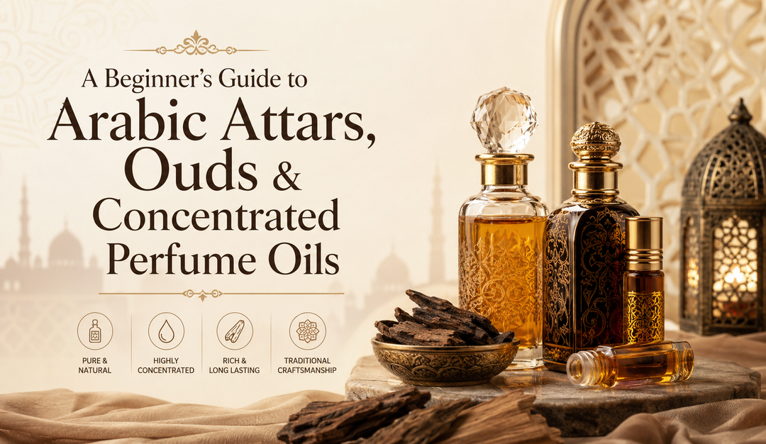 difference between Arabic attars, oud and Perfume Oils