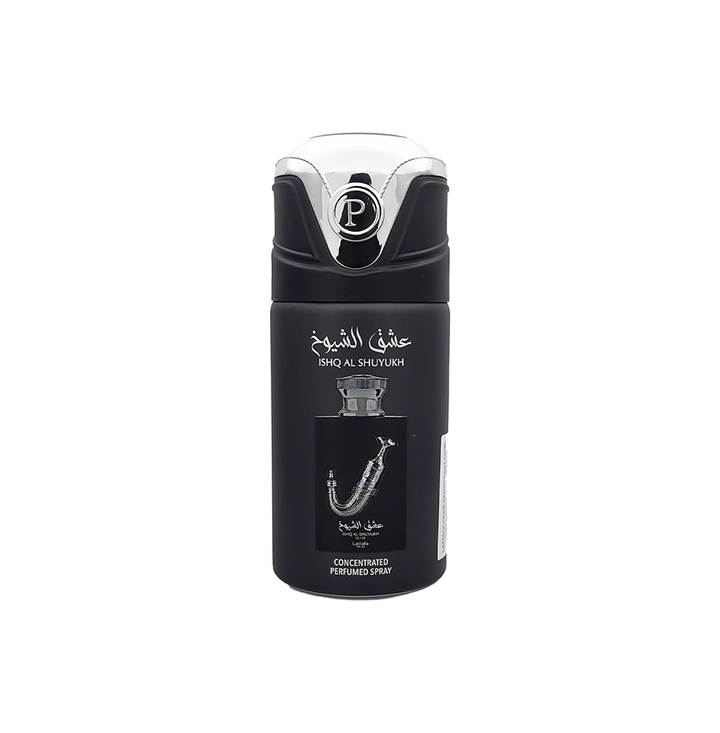 Lattafa Pride Ishq Al Shuyukh Silver Deodorant Spray For Men & Women 250 ml
