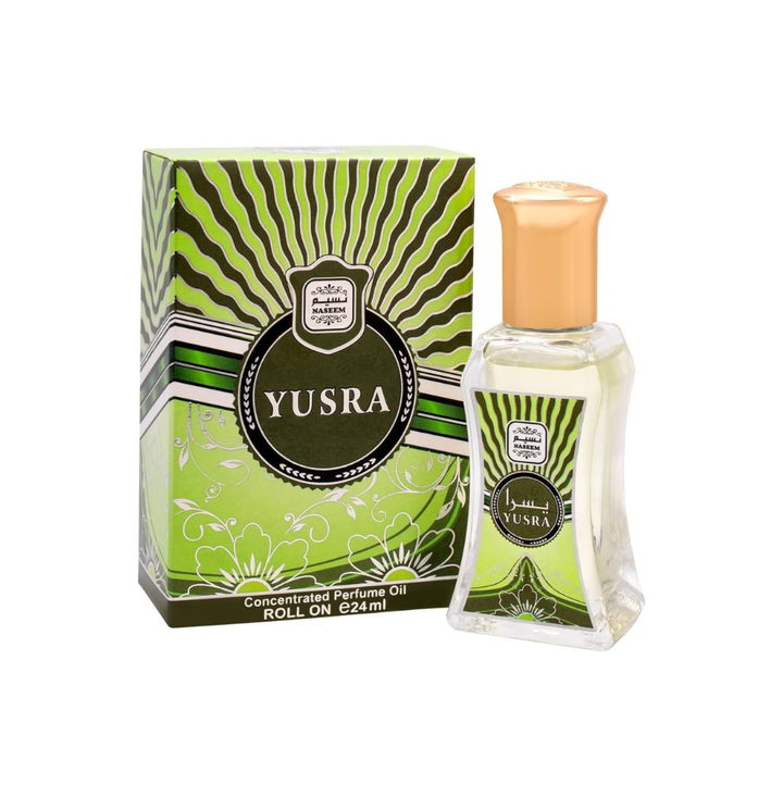 Naseem Yusra Concentrated Perfume Oil Roll On Attar 24ml For Men & Women