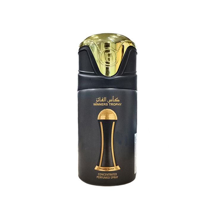 Lattafa Pride Winners Trophy Gold Deodorant Spray For Men & Women 250 ml