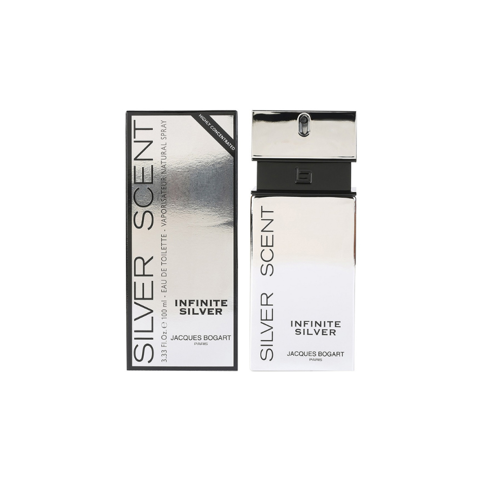 Jacques Bogart Silver Scent Infinite Silver Eau De Toilette 100ml For Men