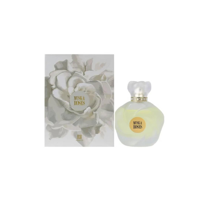 Ahmed Al Maghribi Musk & Roses Eau De Parfum For 75ml Men & Women