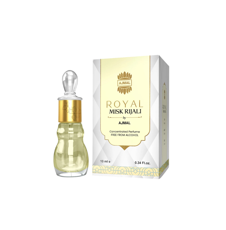 Ajmal Royal Misk Rijali Concentrated Perfume Oil (Attar) 10ML for Men & Women