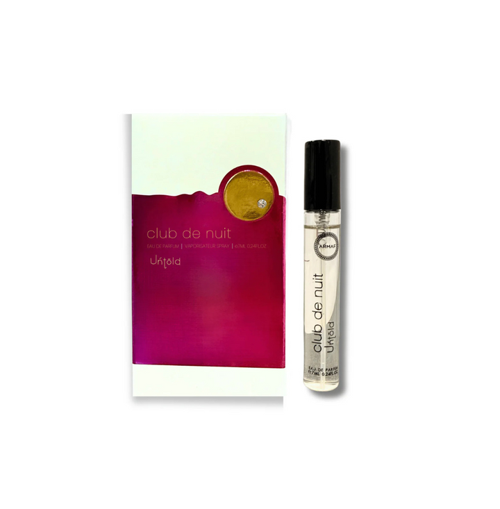Trial Pack Of Armaf Club De Nuit Untold Eau De Parfum 7ml For Man & Woman