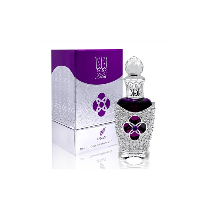 Afnan Lilia Concentrated Perfume Oil Attar 25ml For Women