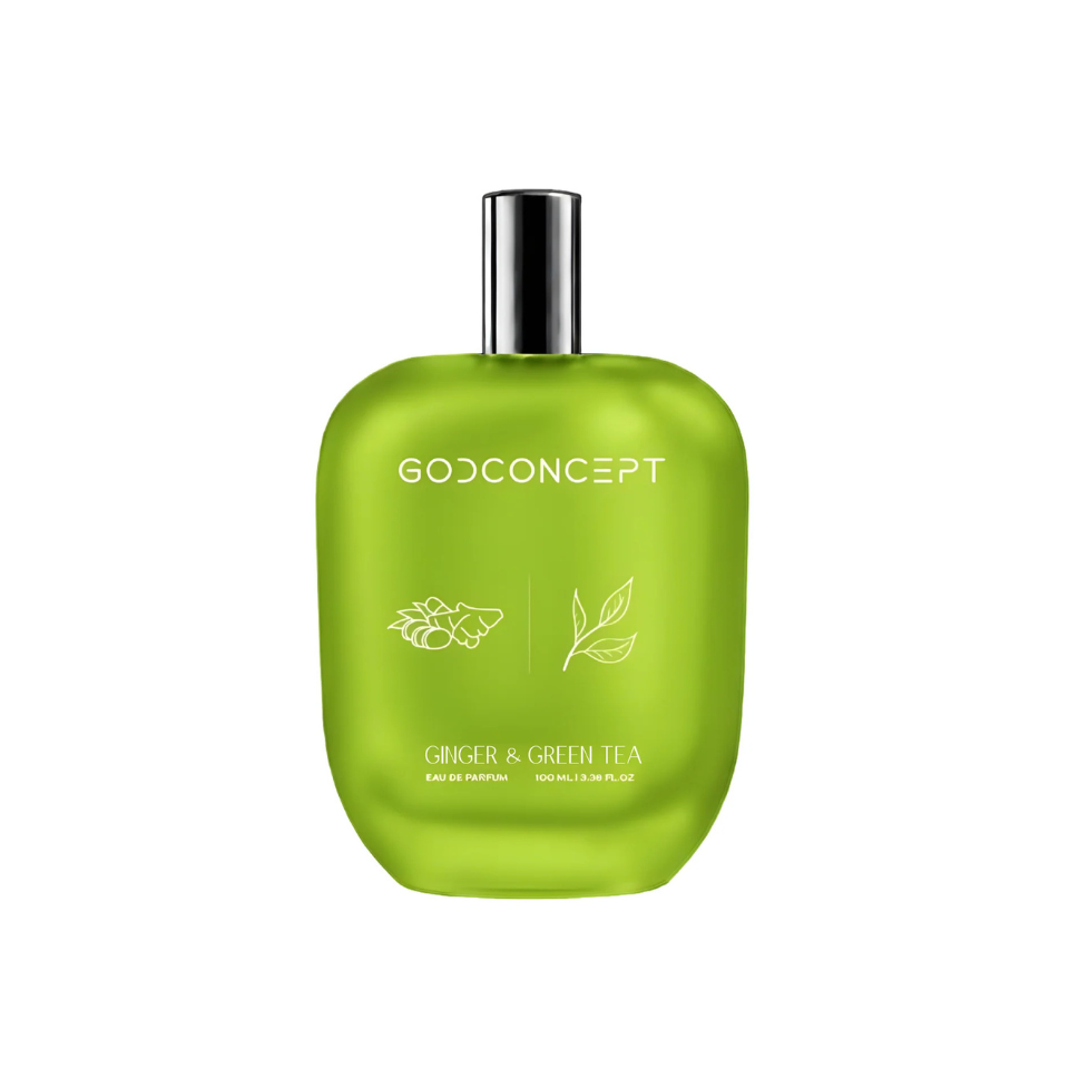 God Concept Ginger & Black Tea Eau De Parfum 100ml For Men & Women