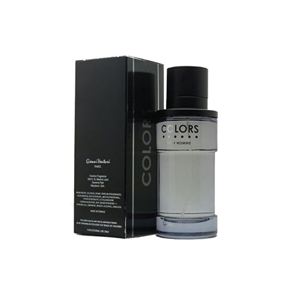 Decant/Sample Gianni Venturi Colors Black Eau De Parfum 10ml For Men