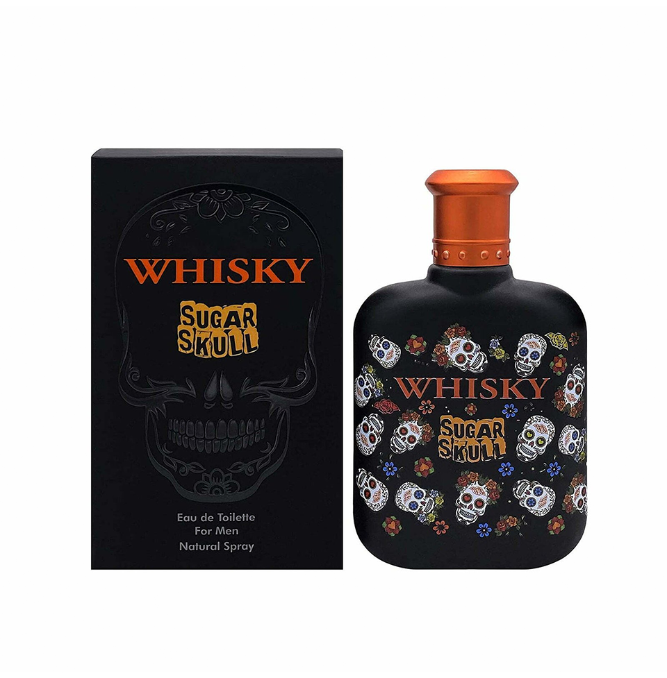 Evaflor Whisky Sugar Skull Eau De Toilette For Men 100ml