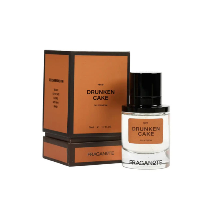 Fraganote NO 16  Drunken Cake Eau De Parfum 50ml For Men & Women