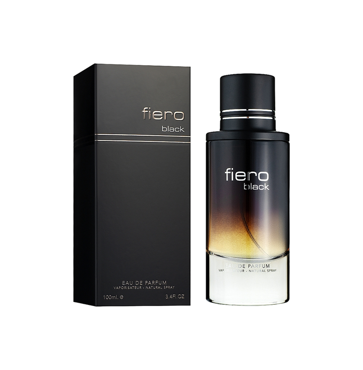 Fragrance World Fiero Black Eau De Parfum 100ml For Men