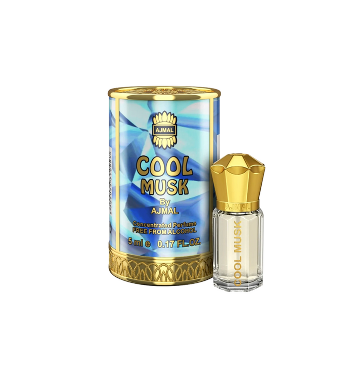 Ajmal Cool Musk Concentrated Perfume Oil 5ml For Men & Women