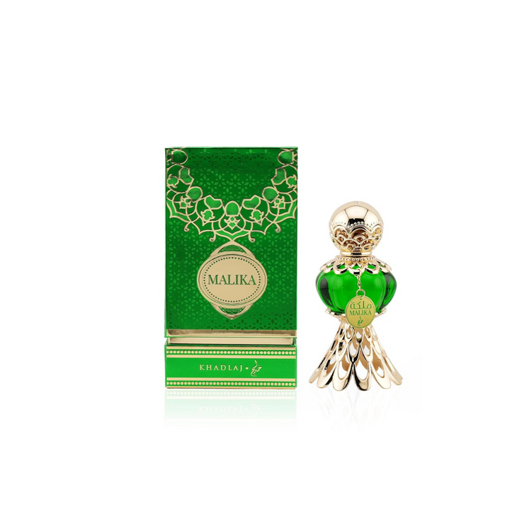 Khadlaj Malika Green Concentrated Perfume Oil (Attar) 20ml For Men & Women