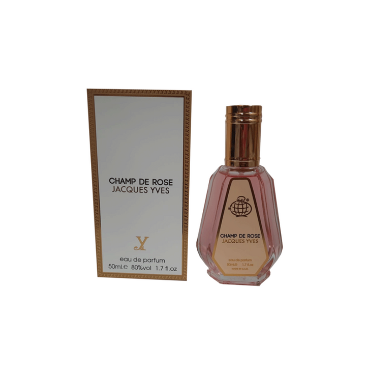 Fragrance World Champ De Rose Jacques Yves Eau De Parfum 50ml For Woman