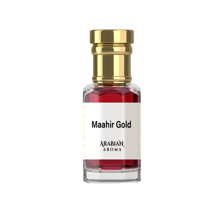 Arabian Aroma Maahir Gold Concentrated Perfume Oil ( Attar ) 6ml For Men & Women