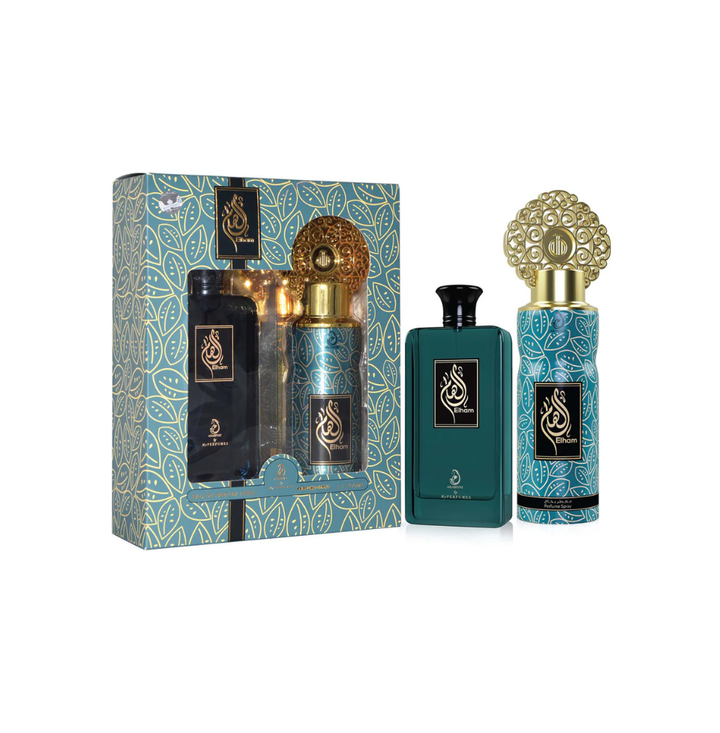 Gift Set Of Arabiyat Elham (100ML EDP + 200ML Deo ) for Men & Women