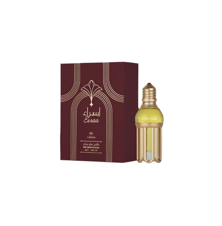 Lattafa Esraa Concentrated Perfume Oil (Attar) 20ml For Man & Woman