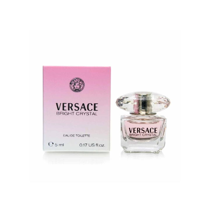 Miniature Of Versace Bright Crystal Eau De Toilette 5ml For Woman