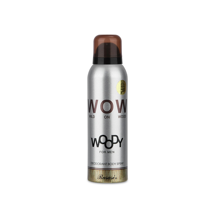 Rasasi WOW (Wild On Woody )Deodorant Spray 200ml