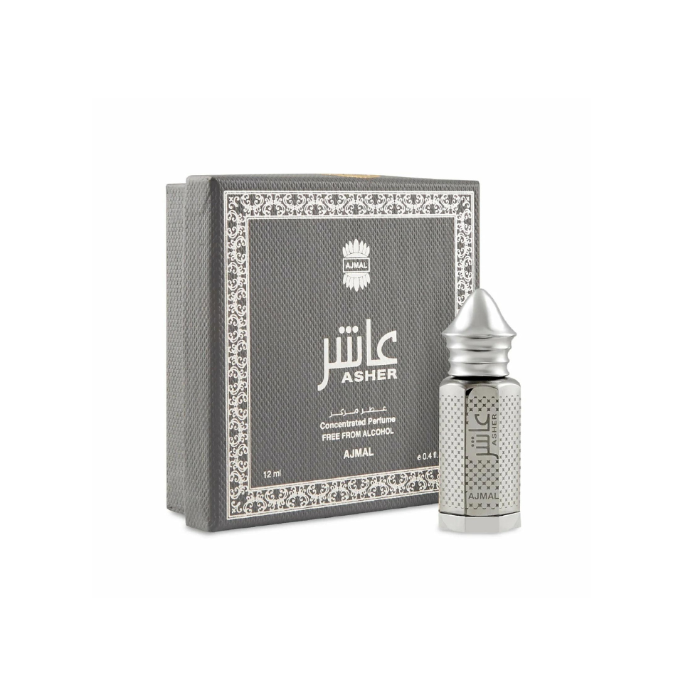 Ajmal Asher Concentrated Perfume Oil 12ml For Men & Women