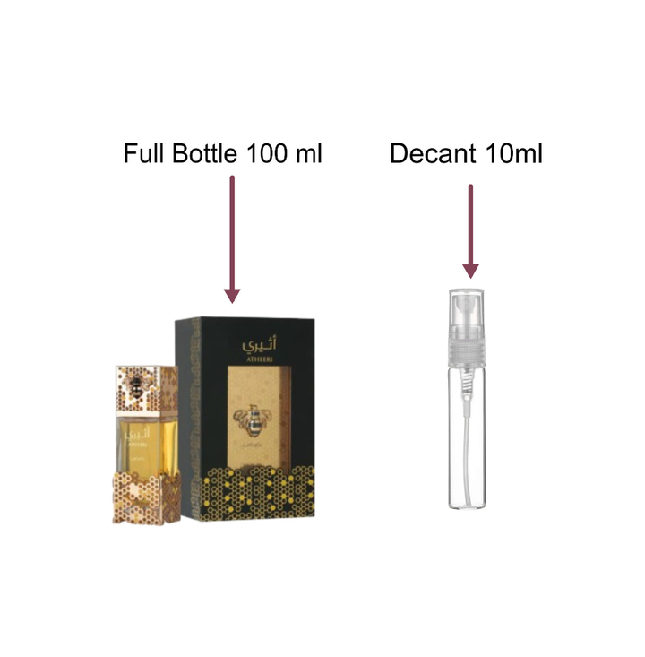 Decant/Sample Of Lattafa Atheeri Eau De Parfum 10ml For Woman