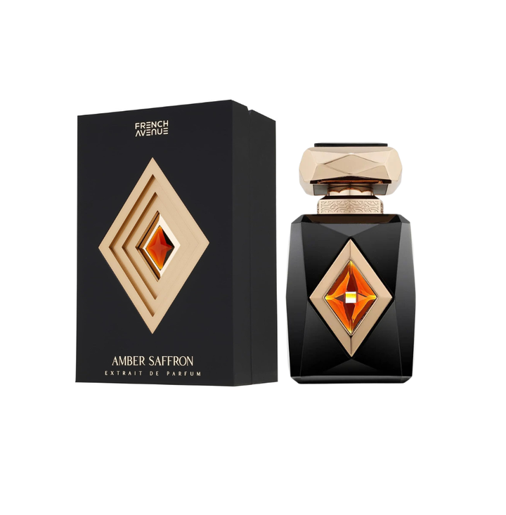 Fragrance World French Avenue Amber Saffron Extrait De Parfum 80ml For Man & Woman