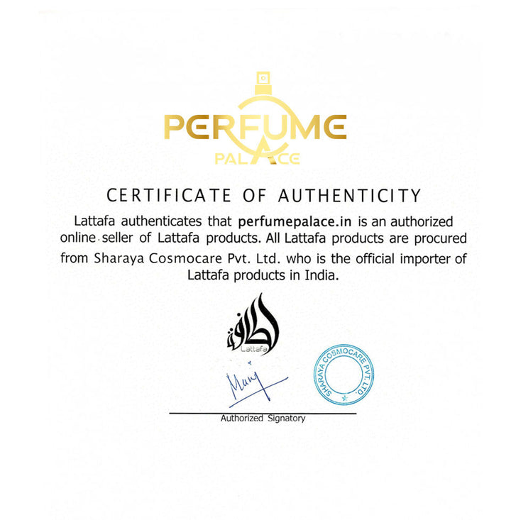 certificate of authenticity