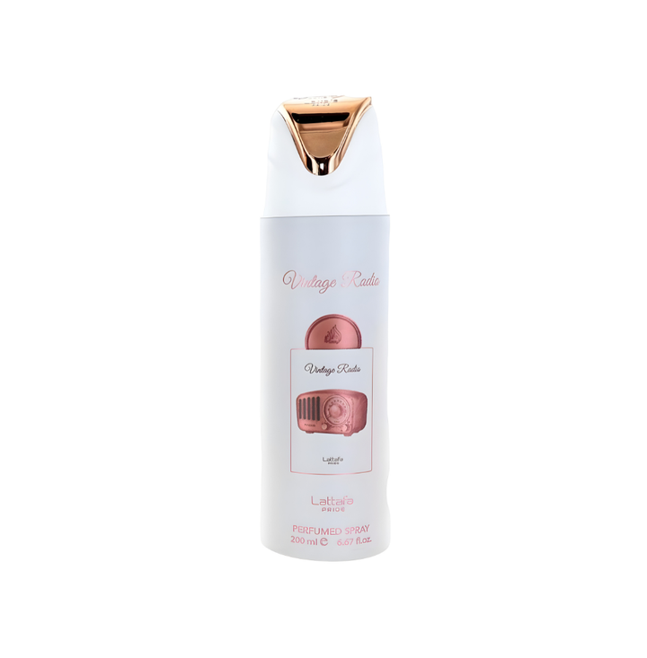 Lattafa Pride Vintage Radio Perfumed Spray 200ml For Man